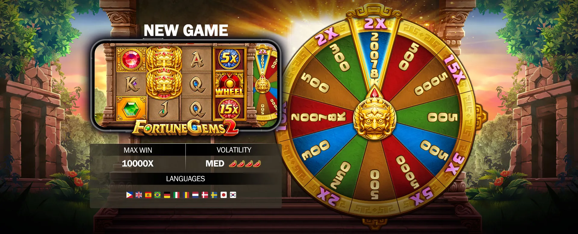 Mobile phone showing 1win deposit screen with Philippine currency